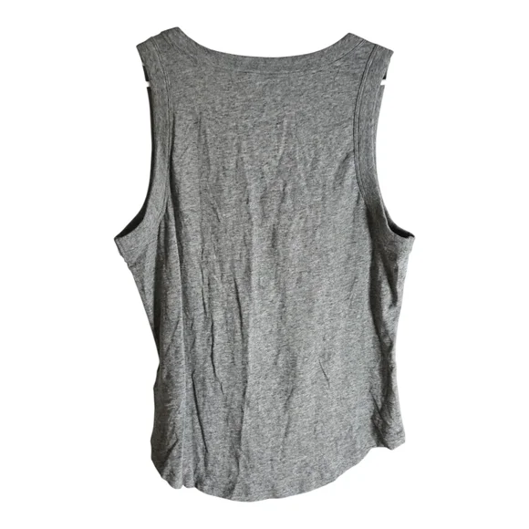 Madewell Gray Relaxed Tank Top - Picture 3 of 3
